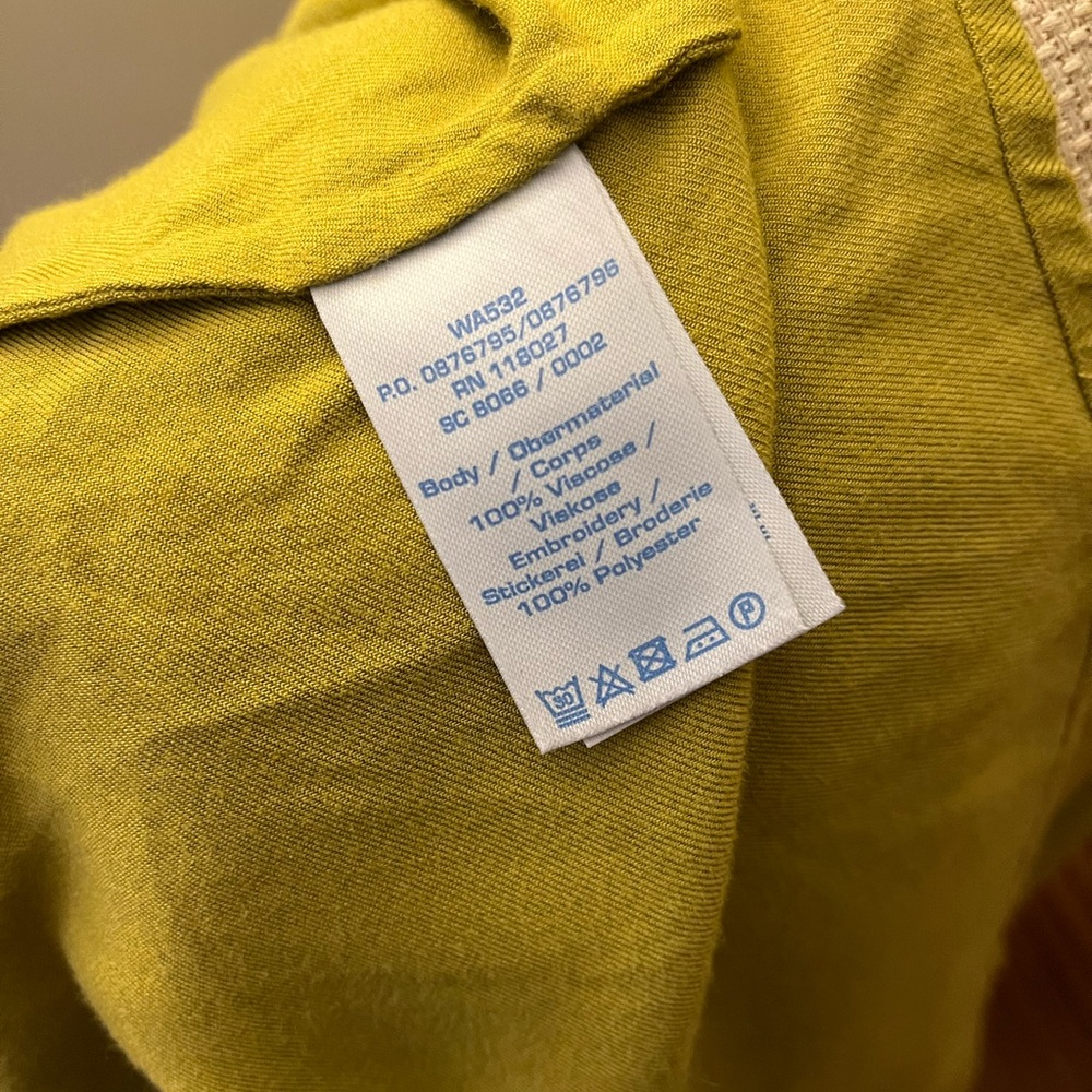 Boden Green Relaxed Blouse with Embellished Details - Picture 5 of 5